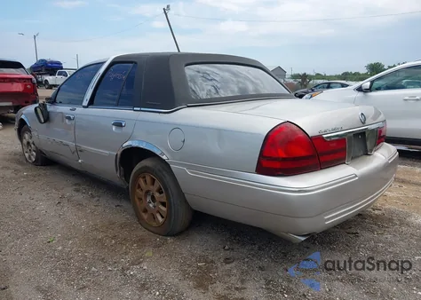 2003 Mercury Grand Marquis Ls from USA, damaged, VIN 2MEFM75W73X703748